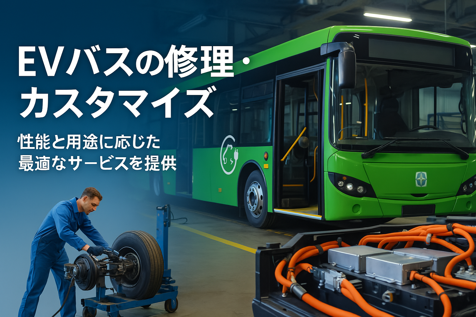EVバスの修理・カスタマイズとは？